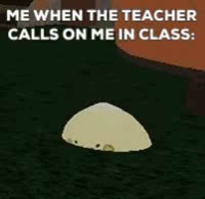 Mochibi is sinking into the ground, original gif in comments