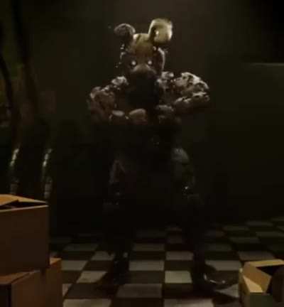 Err the animatronics do get a bit sturdy at night…
