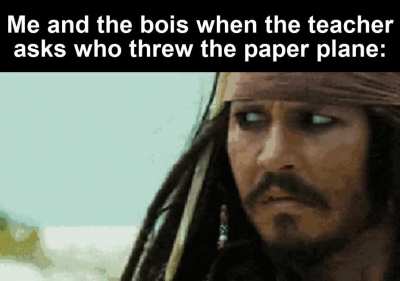 Snitches get stitches.