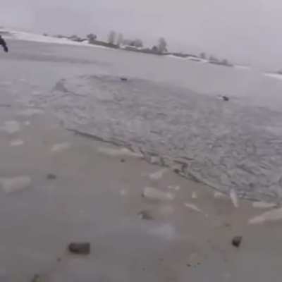 WCGW If I make a jump in a car into a frozen lake