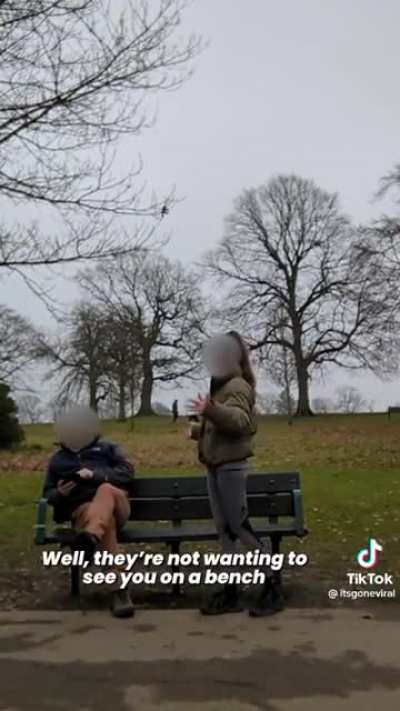 to get a Chad to move from a bench