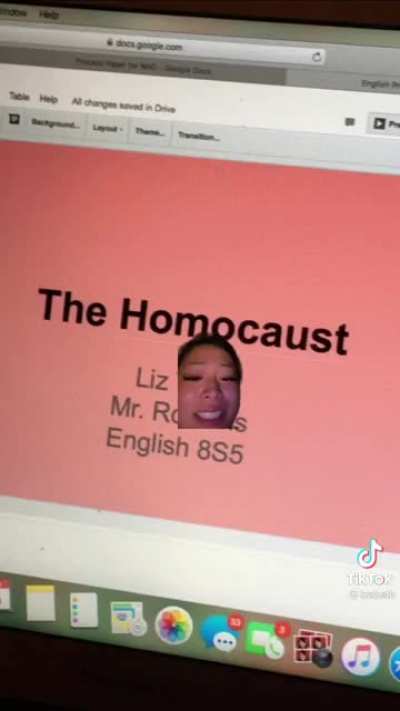 Middle School Holocaust Presentation