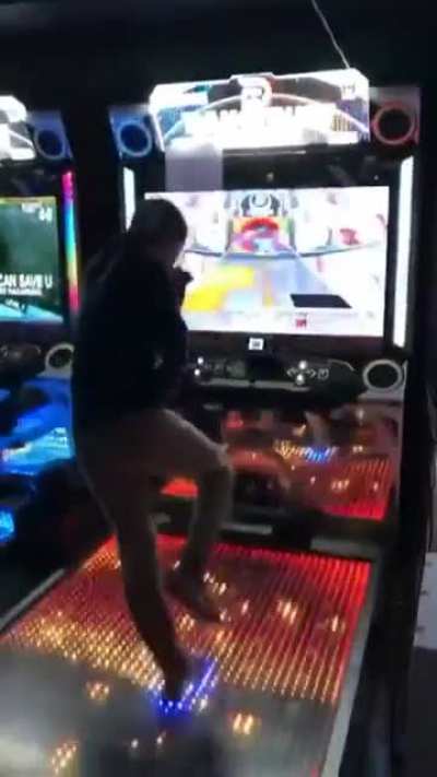 This guy knows how to move his feet