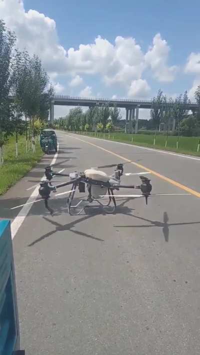 This drone is pretty big huh