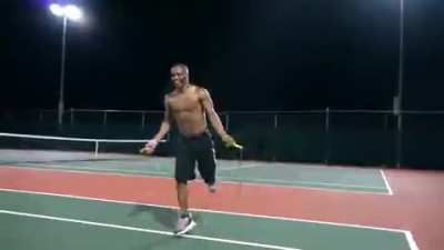 ?unreal jump rope tricks