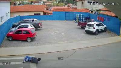 To cross the road