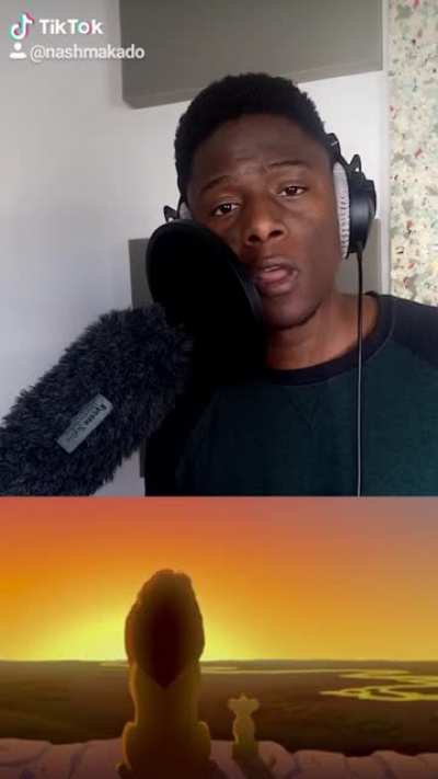 Incredible Mufasa Voice!