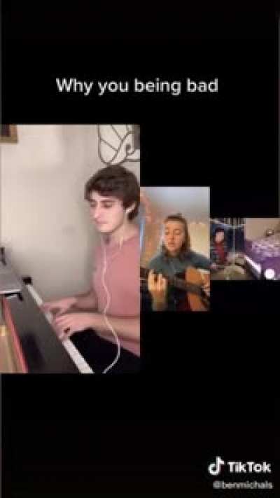 Yo I love it when people put music over normal videos