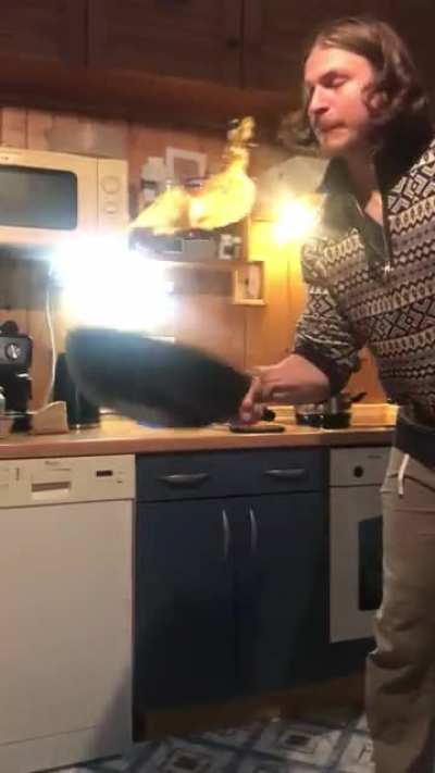 i just wanted an omelette ??