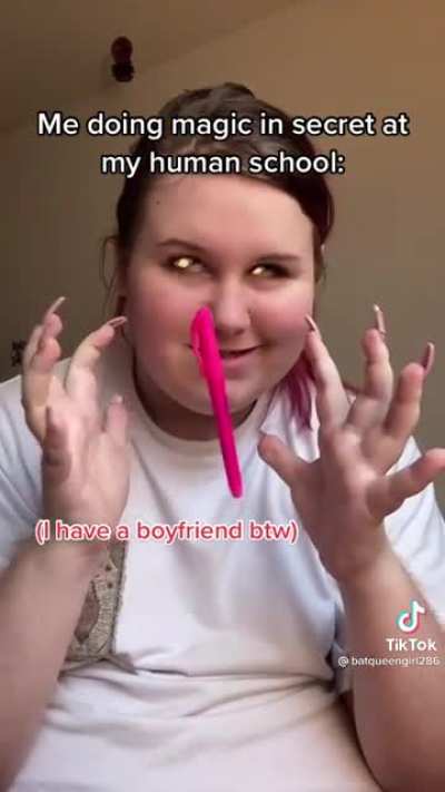 The fact she mentions she has a boyfriend
