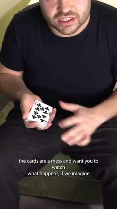 My work on the inverted deck illusion
