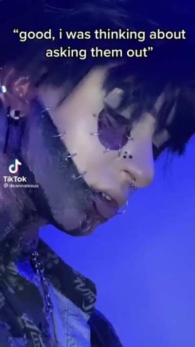 Omg he’s so edgy… ?