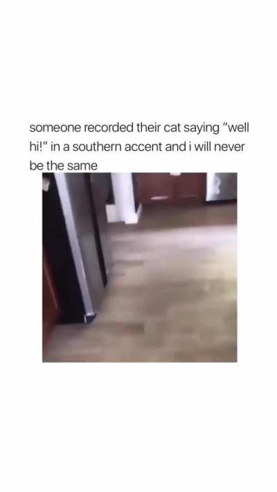 Well hi!