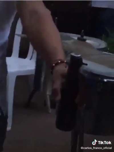 Unique utensil.