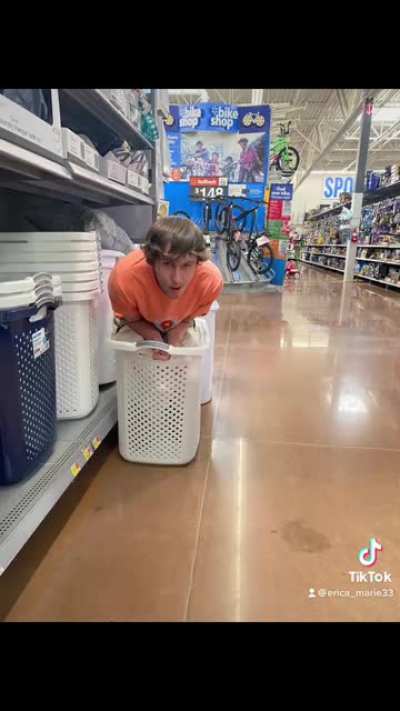I caught him red handed?
