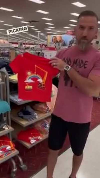 To look for signs of trans agenda in children rainbow themed clothing
