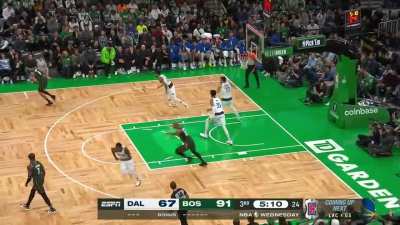 [Highlight] As Mike Breen asks “Does Luka need to get his team mates more involved”, Luka throws a perfect full court pass to Tim Hardaway who turns it over