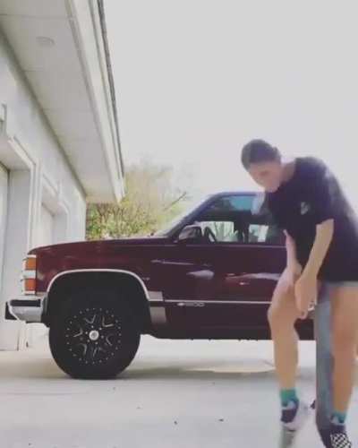 Skateboarding