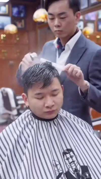 Barbers being barbers