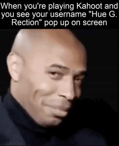 And then your mate "Mike Hunt" pops up and you both start laughing