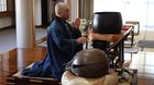 Buddhist monk performing cover of "Teenage Lobotomy" by The Ramones