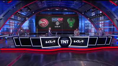 [Highlight] Shaq celebrates the Hawks win while Chuck declares "The Hawks are legit"