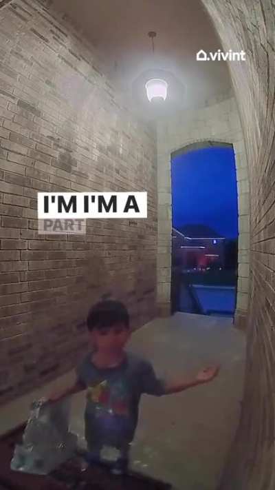 Kid has utmost faith in his father that he is gonna make things better.