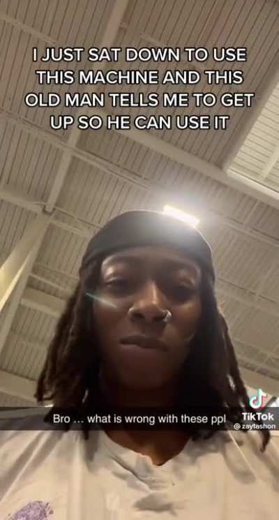 "What's popping?" Lmao