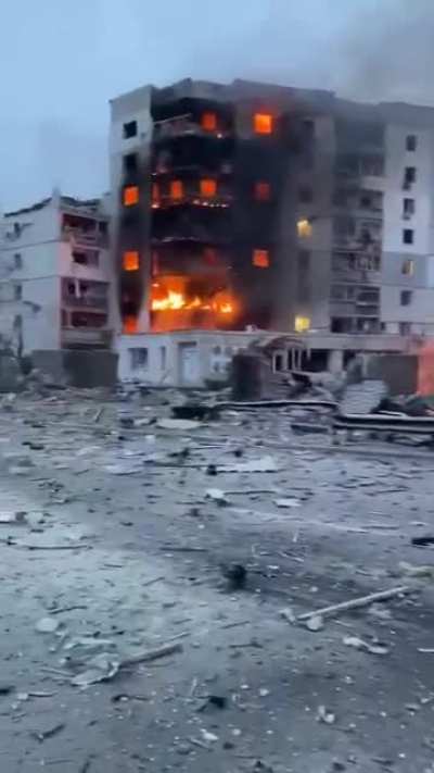 “This attack on Kharkiv is a war crime. This is state terrorism of the Russian Federation," Zelensky said