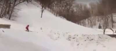 To get over.