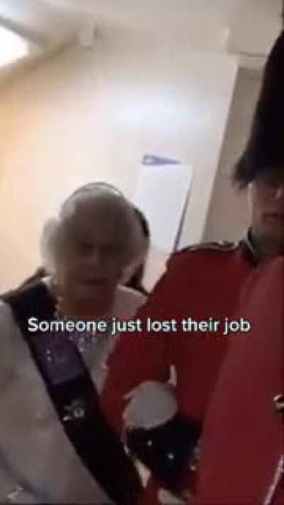 she's not happy.