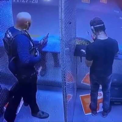 Being too relaxed with a shotgun