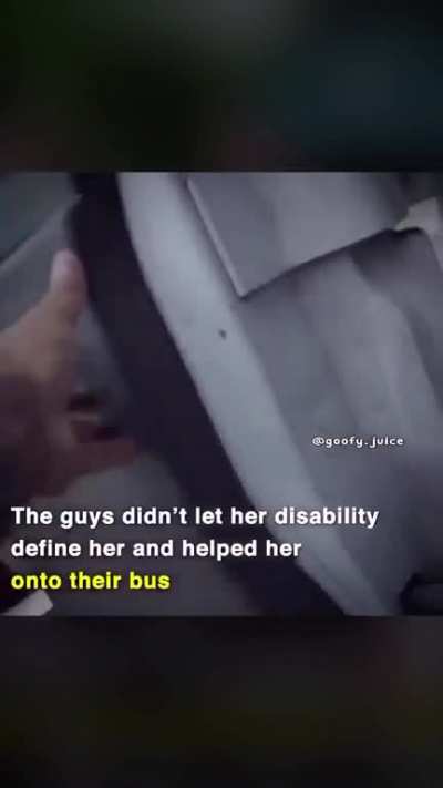 Awww ? what nice guys!