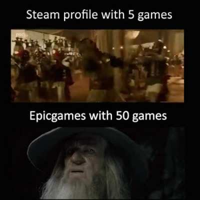 When you claim free games every week but never open the launcher for months