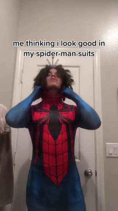 black spiderman