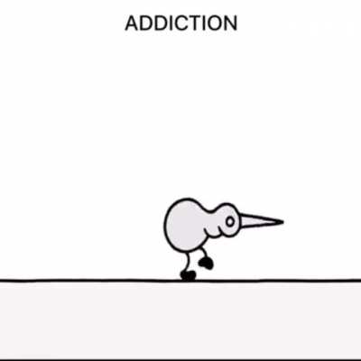 An addicts description of being addicted to substance
