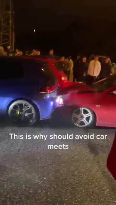 Please avoid the Car meet!