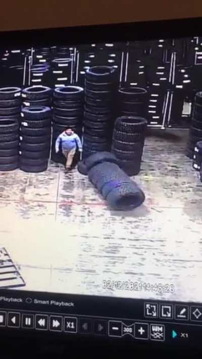 WCGW pushing over the tires
