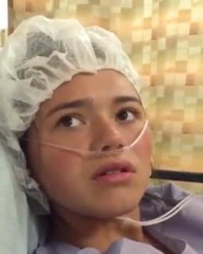 Girl on anesthesia can't stop talking about balls