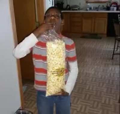 Lost popcorn