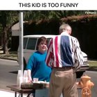 This kid is a star