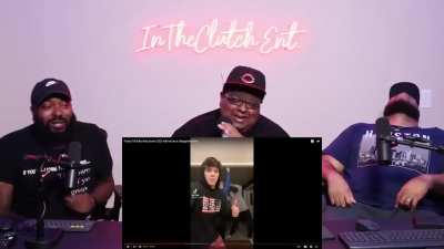 Losing a "try not to laugh" reaction in extravagant fashion.