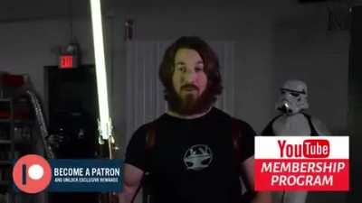 youtube channel "The Hacksmith" created the worlds first retractable lightsaber with a blade made out of 4000 degree plasma! now THAT is insane!