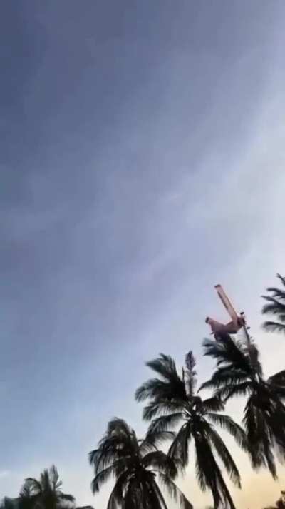 How his maneuver destroys the plane midflight