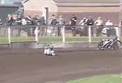 Bike has a freak out.