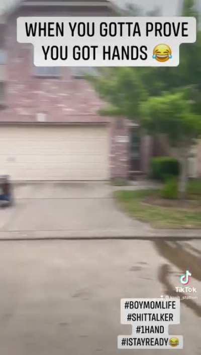 When you Gotta Prove you got hands ?