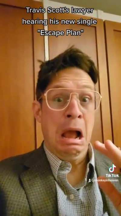 Travis Scott's lawyer hearing his new single "Escape Plan" today.