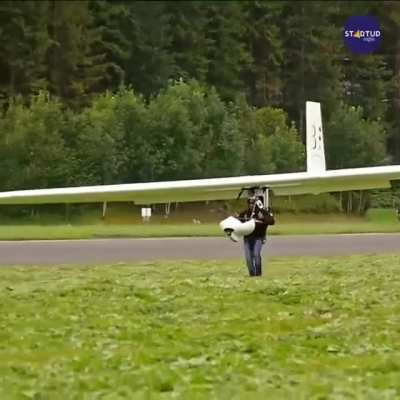 Would you Ride? Ultra-Light Personal Hang Glider
