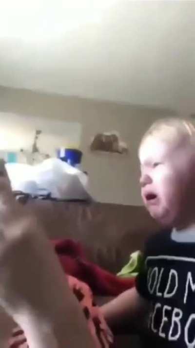 At least the mum stopped crying