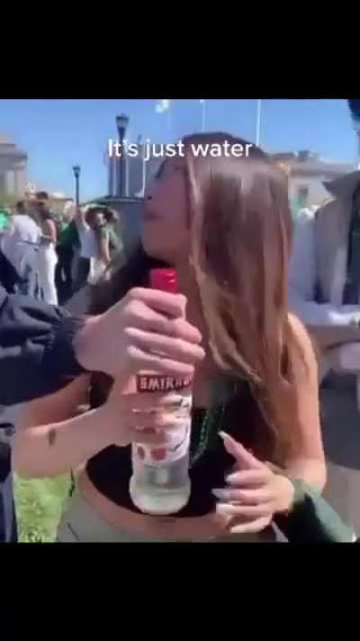 Itâs just water